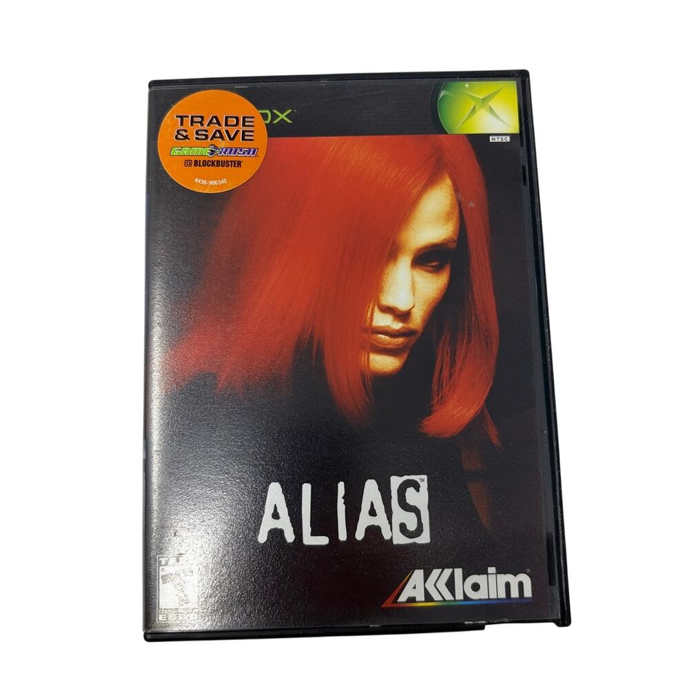 Alias Original Xbox Complete Tested Video Game
